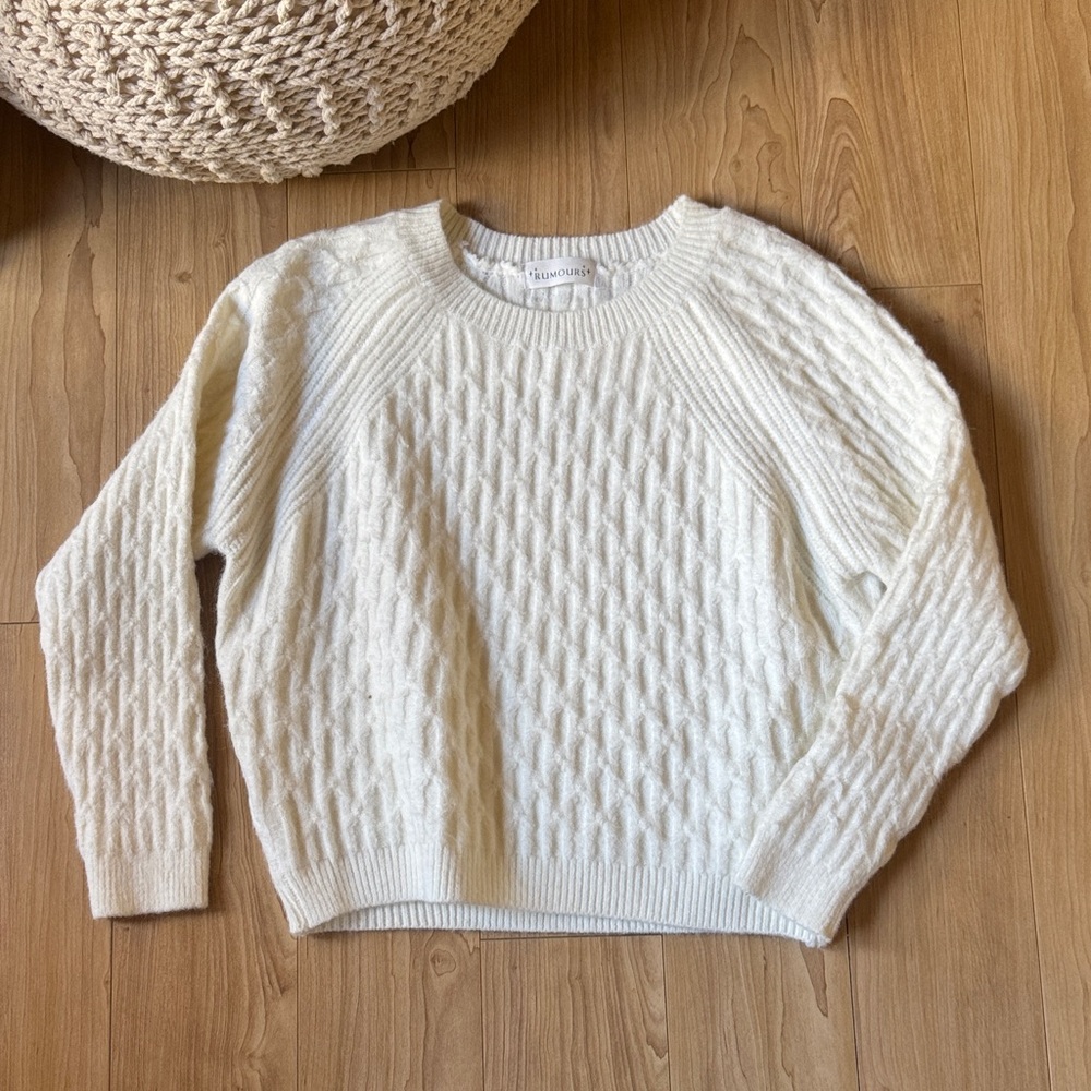 Rumours Cable Knit Sweater
